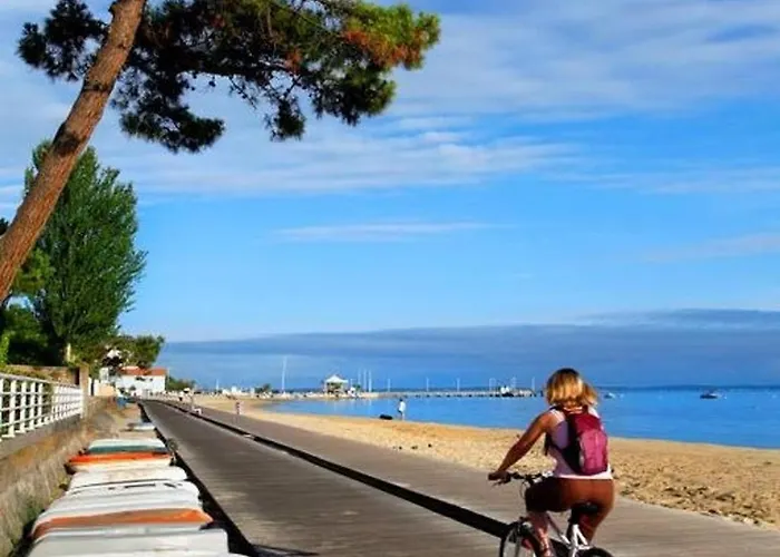 Arcachon: Rénové, Terrasse Avec Vue, Accès Plage, Parking Sécurisé - Fr-1-420-11